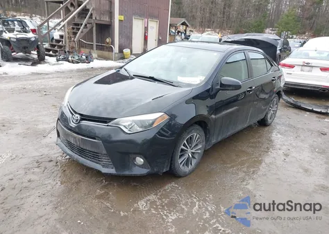 2016 Toyota Corolla Le Premium from USA, damaged, VIN 2T1BURHE6GC522665